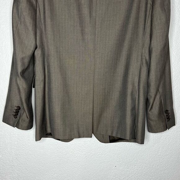Banana Republic for Macy’s Classic Fit Men’s Gray Blazer Sz 38S Padded Shouldes - Picture 7 of 14